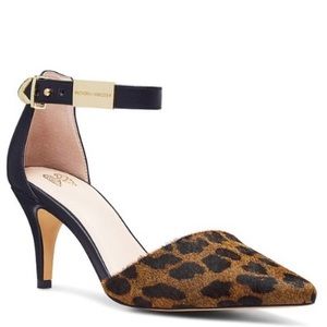 Leopard Kitten Heel